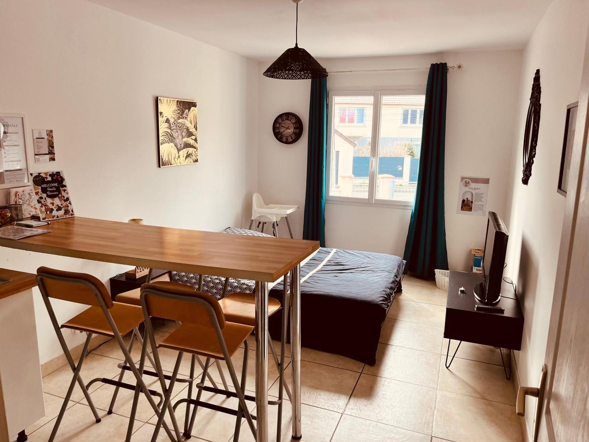 Le Familial - Disneyland, Parking Gratuit Apartment Montry Bagian luar foto